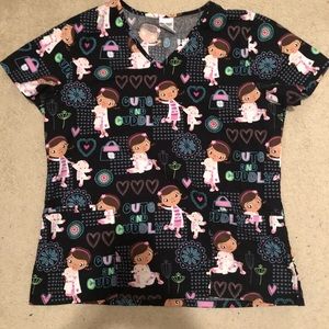 Doc mcstuffins scrub top